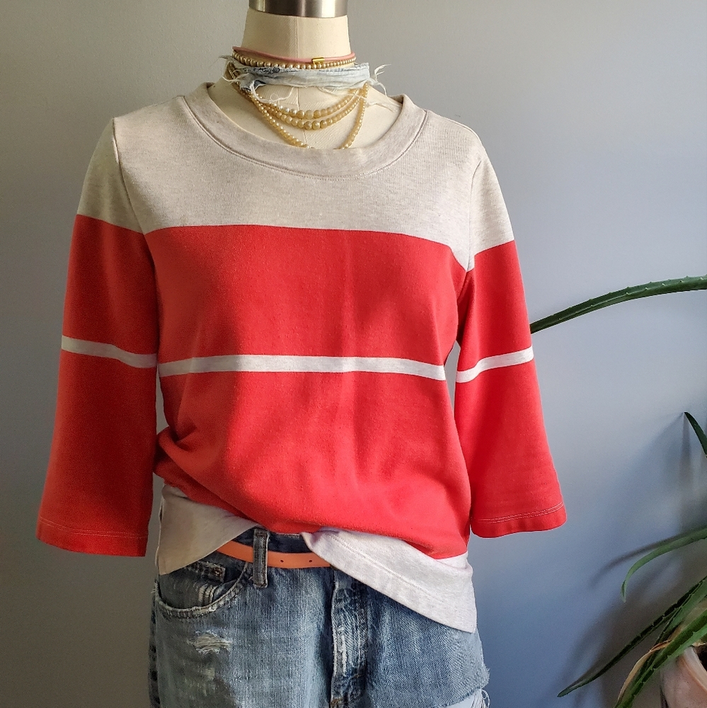 Gap ¾ Bold Stripe Sweater
